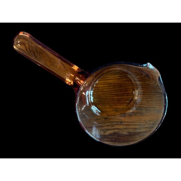 Vintage 12 Pc Corning Ware Vision Pyrex Set Saucepans & Skillets Amber New - Picture 7 of 11